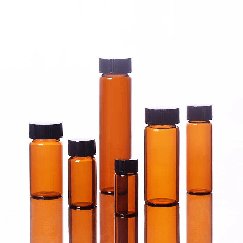 10pcs Brown sample bottle,Capacity 5ml,lyophilized,vials,bacteria,freeze-dried,cillin,strain bottles