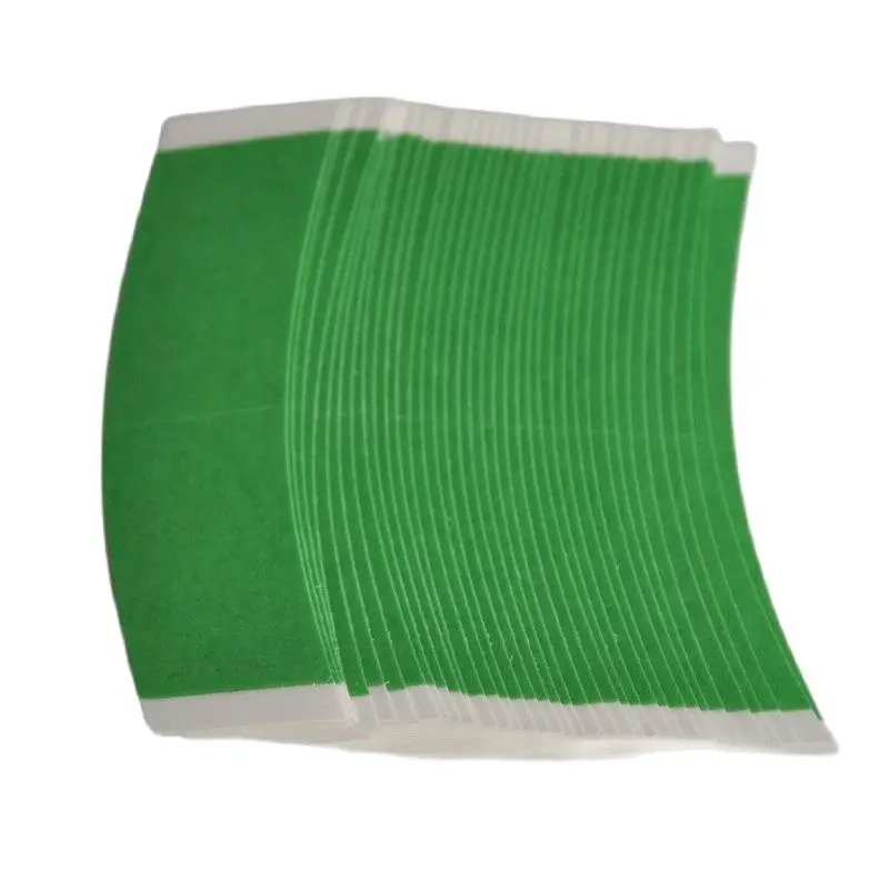 36pcs/lot Easy Green Wig Adhesive Tape Hair Extension Double Side Tape For Hair Pieces/Toupee