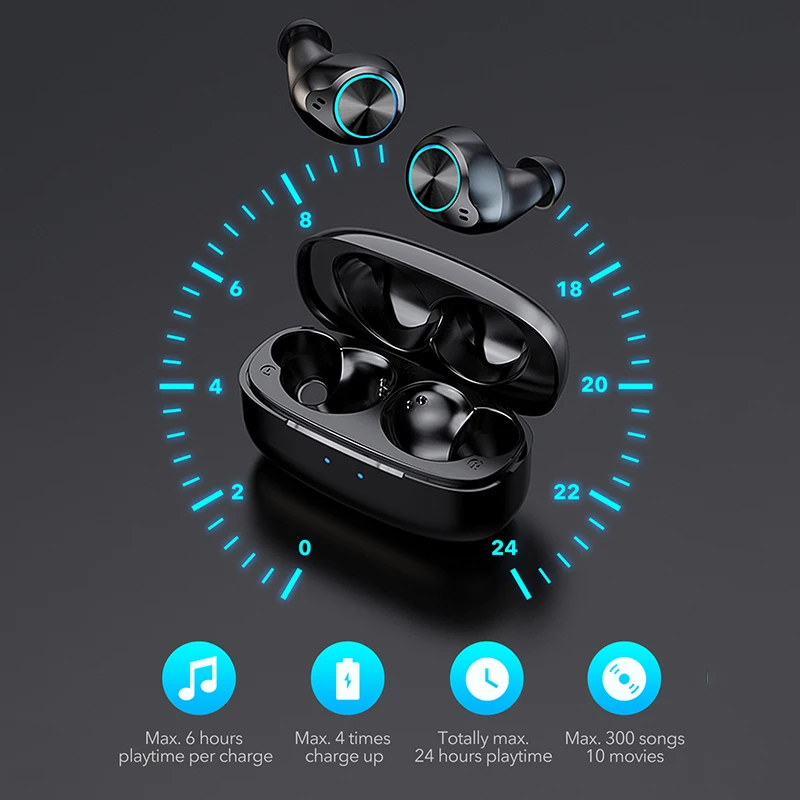 Mifa mi08 verdadeiro wiles estéreo cancelamento de ruído bluetooth fone ouvido sem fio fones