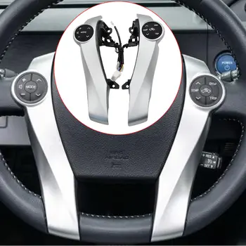 適用於Toyota Aqua 2012-14 和 Prius C 2011-15 的鋼琴黑按鈕開關方向盤按鈕電話巡航控制器汽車配件 8 最佳銷售 豐田 Aqua 巡航控制系統 - №8