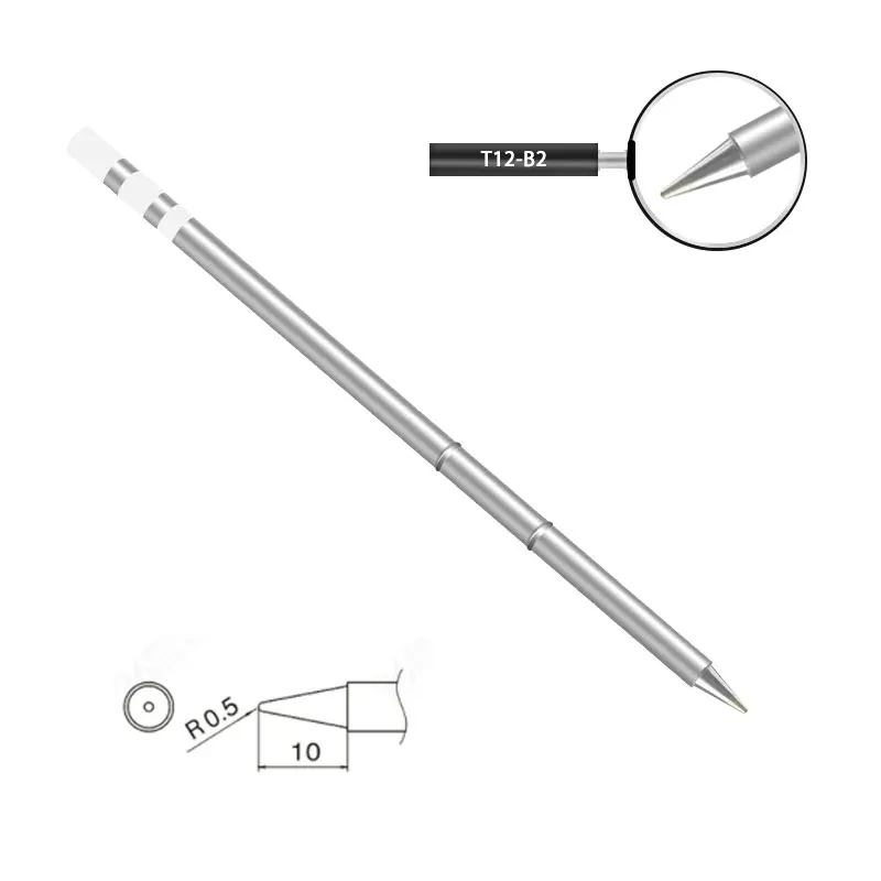 SEQURE-Punta de soldador T12, T12-B2/T12-BC2/T12-C4/T12-D24/T12-I/T12-ILS/T12-K, T12-KU