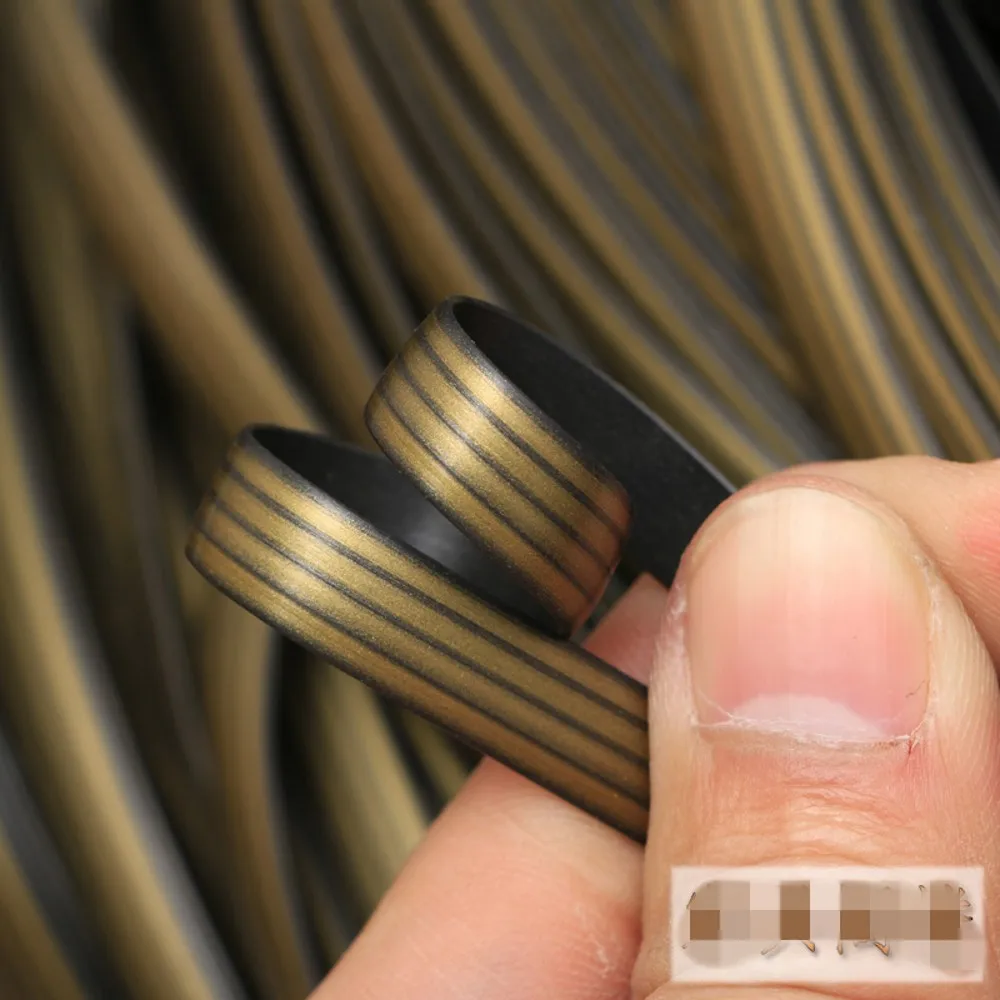 500G 0.8MM Wide Gold Flat Synthetic Rattan Weaving Material Plastic Rattan For Knit And Repair Chair Table Etc