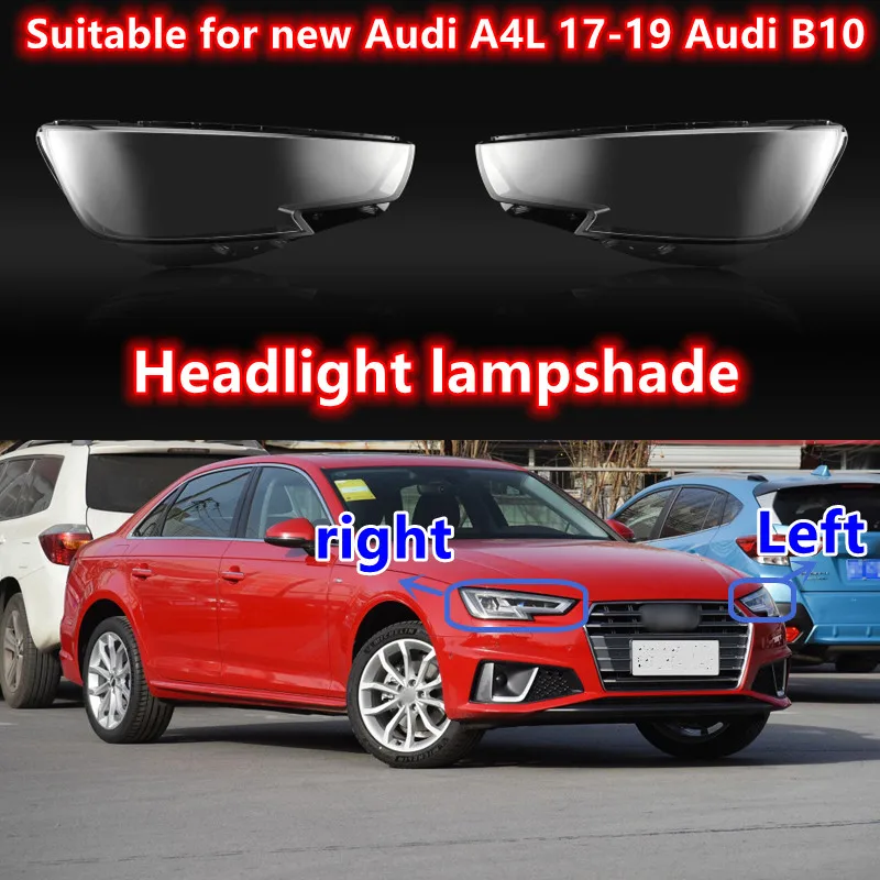 

Suitable for new Audi A4L headlight shade 17-19 Audi B10 headlight shade lamp shell lamp surface rear shell