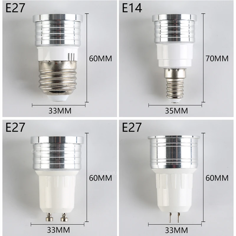 Mini lâmpada LED Spot regulável, holofotes para sala de estar e quarto, candeeiro de mesa, 3W, 12V, MR11, Mr16, 35mm, 4 peças por lote