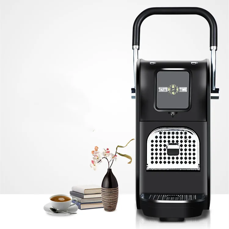 Máquina de café italiana escritório comercial pequena cápsula automática do agregado familiar máquina de café