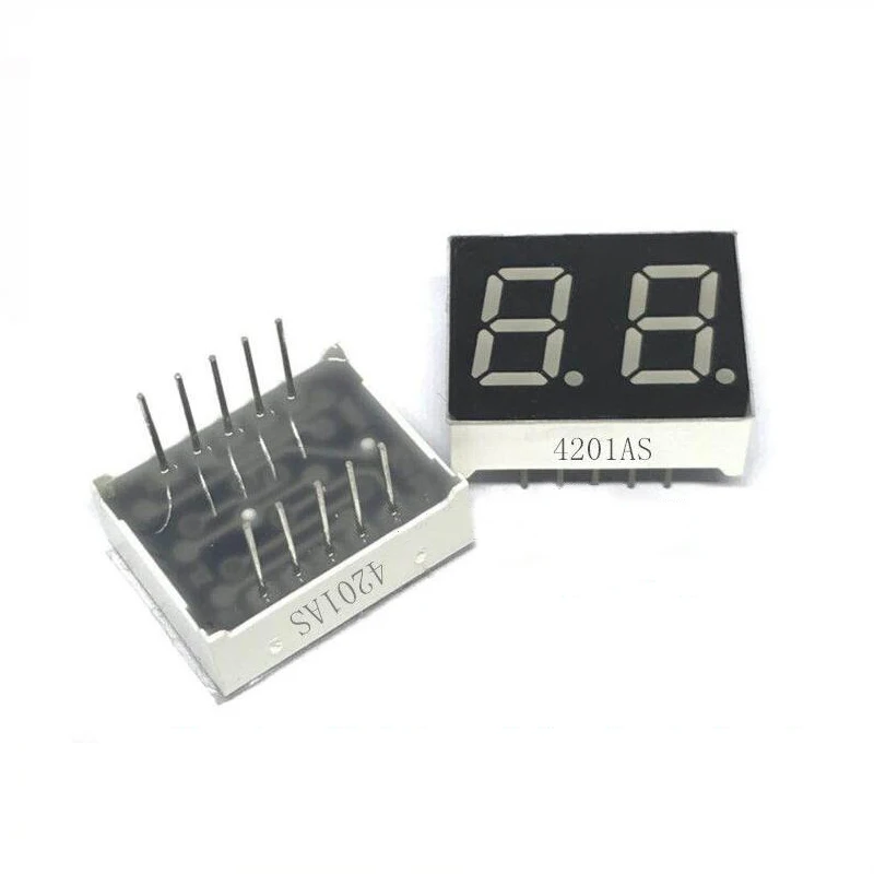 1Pc 0.56 Inch Led Display 7 Segment 1 Bit/2 Bit/3 Bit/4 Bit Digit buis Rode Gemeenschappelijke Kathode/Anode Digitale 0.56 Inch Led 7 Segment