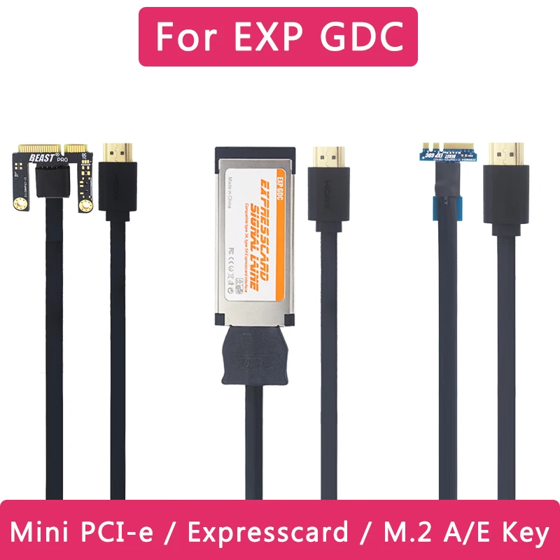 Mini PCI-E / Expresscard / NGFF M.2 Một/E Chìa Khóa Cáp Chuyển Đổi Dây Cho EXP GDC Dock Để laptop Laptop GPU Dock Cáp Dữ Liệu