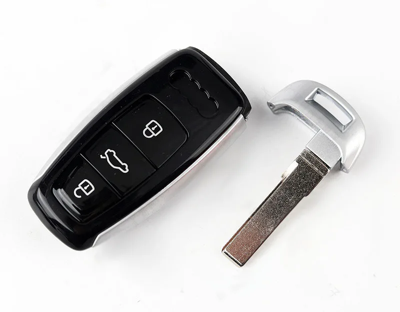 Modified Updating Key Shell for Audi A6L Q7 Car key Blanks (only suits 8E Transponder Chip Type)