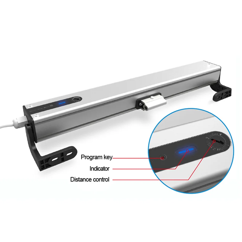 Tuya wifi or zigbee 100 to 400mm travel length adjustable remote control electric window opener 220v close window pusher closer