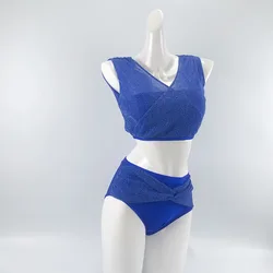 Manucure & P1-Vêtements de pole légitipour femmes, ensemble de vacances, sexy, en maille brillante, en polyamide, trois couleurs