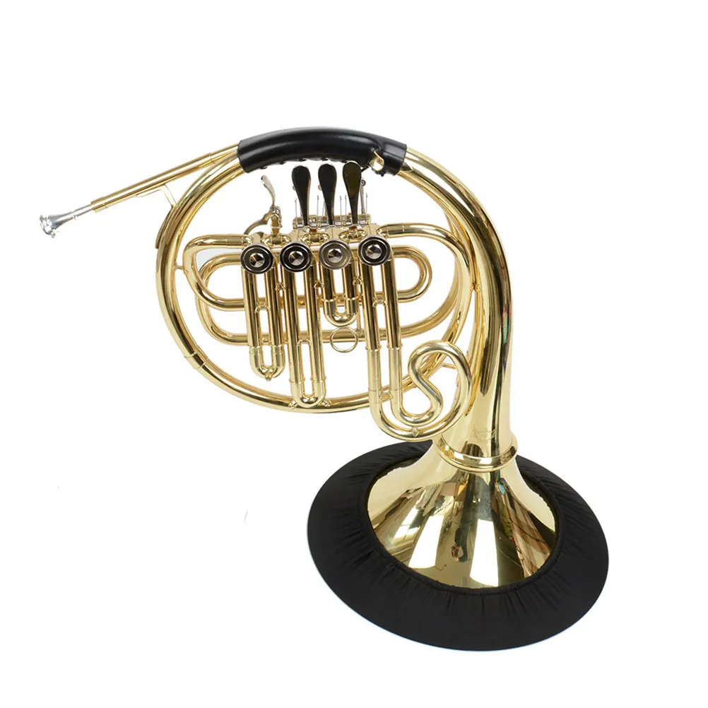 Trombone Horn Cover Musical Instrument Bell Dust-proof Cover Muffler Accessory for Trombone Saxophone Tuba Brass Instrument