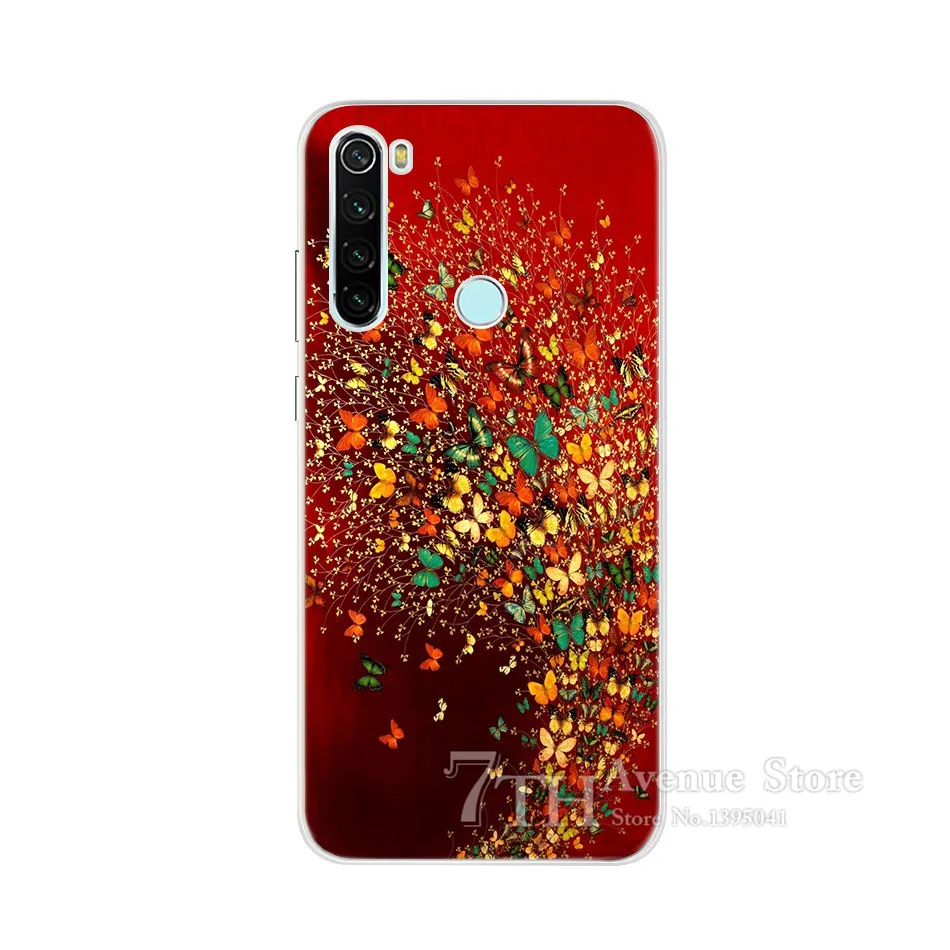 For Xiaomi Redmi Note 8T Case Silicone Soft TPU Phone Cover For Redmi Note 8 Case For Xiaomi Redmi Note 8 Pro Bumper Couqe Funda