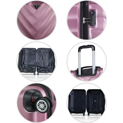 My Valice Lotus Abs Koper Ukuran Kabin Kecil Mürdüm