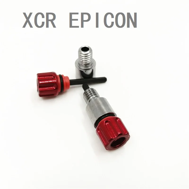 Suntour XCR EPIXON-piezas de reparación de horquilla delantera, amortiguador, ajuste de rebote, palanca de tornillo, accesorios de varilla de amortiguación