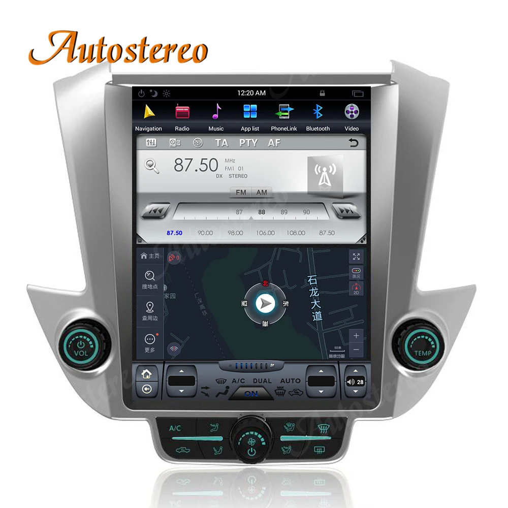 Android 13 PX6 dla GMC Yukon Chevrolet Tahoe Suburban 2015-2019 Tesla Style Car GPS Navigation Headunit Multimedia Player Radio