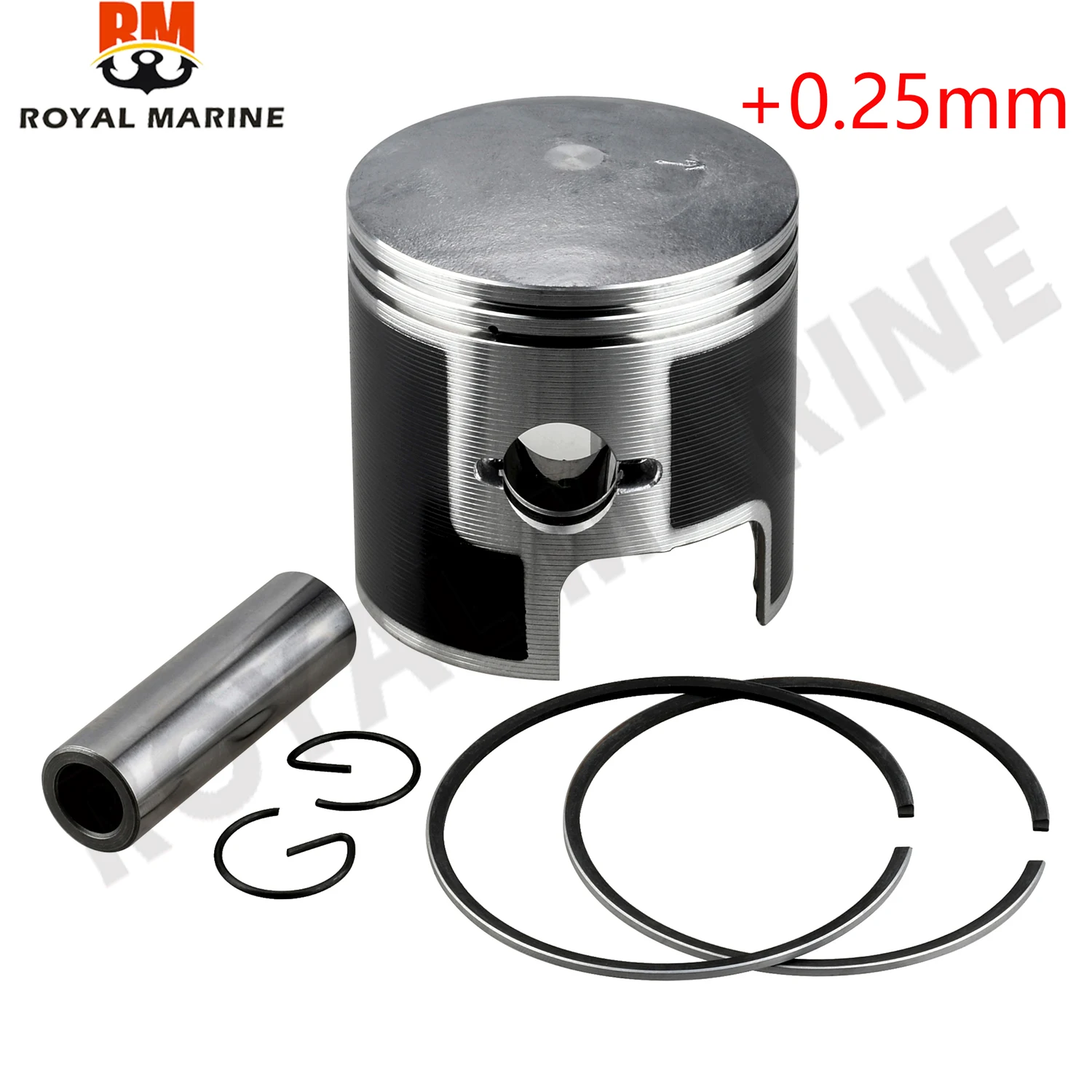 12110-94400-025 piston Set (79.25MM) +0.25MM For Suzuki outboard motor DT40 DT40C 12140-94400-025 boat engine parts