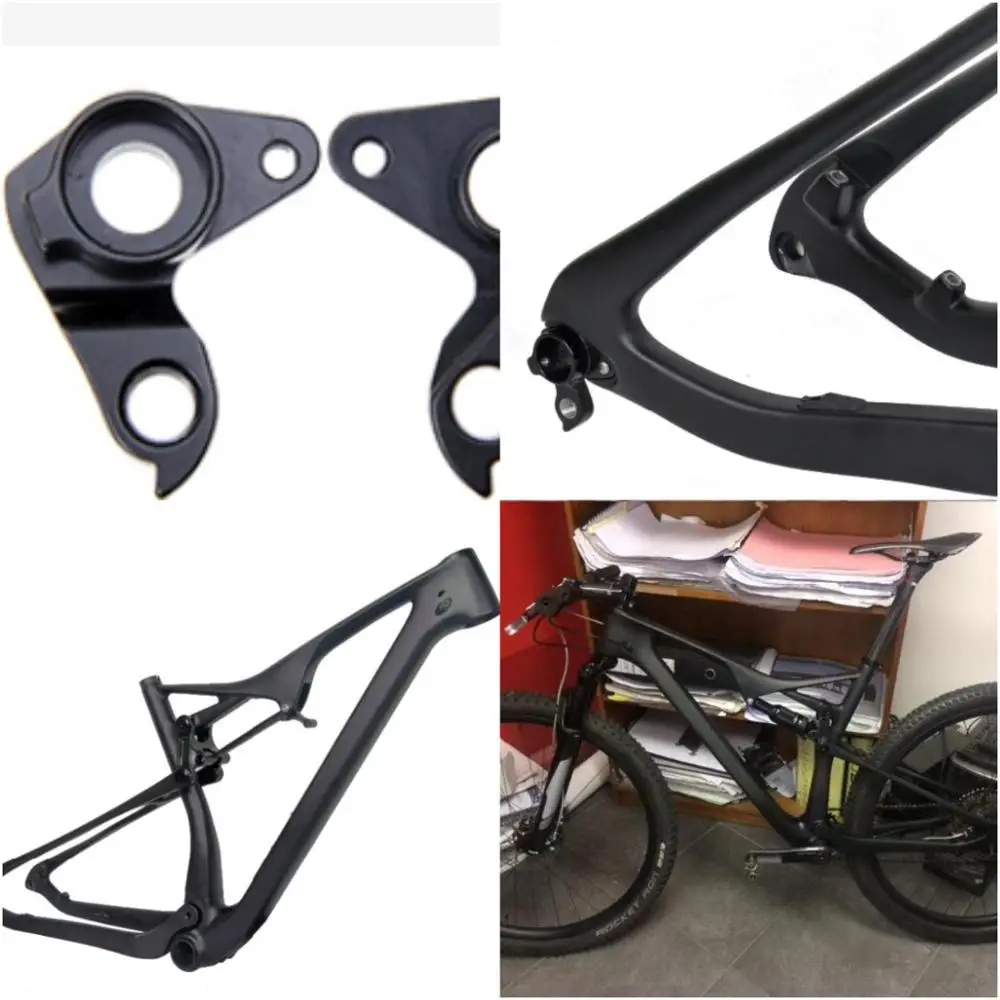 

2pc Bicycle gear mech derailleur hanger dropout For dengfu EPS Mountain 29er Boost 148*12 Full Suspension Carbon mtb frame M06