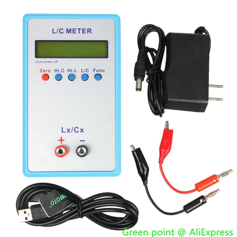 New LC-200A High Precision Digital Inductance Multimeters L/C LCR Meter Inductance Capacitance Meter Capacitance Tester Portable