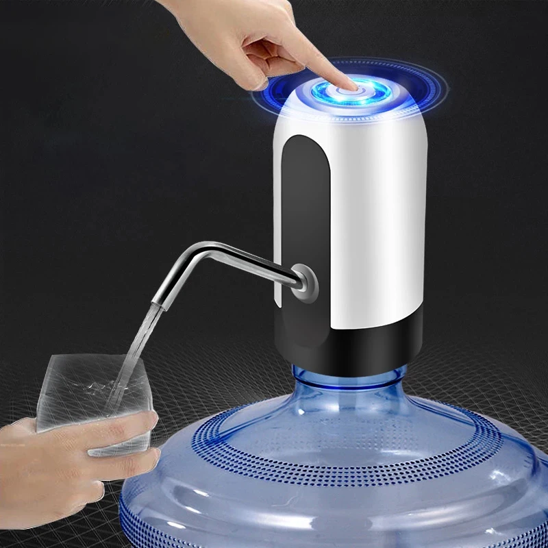 EZSOZO Water Dispenser USB Water Bottle Pump Charging Electric Water Pump Bottle Water Pump Automatic Switch Water Dispenser