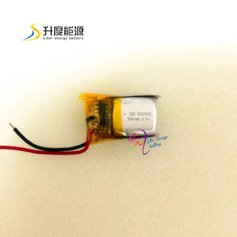 5pcs Small battery for mouse 501015 501215  3.7v bluetooth battery li-polymer battery 60mah