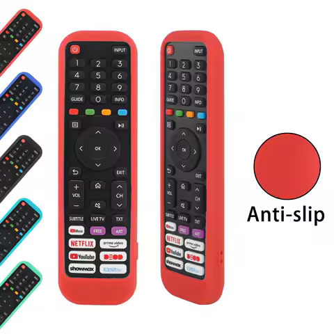 EN2G30H Remote Case Fit for Hisense TV Control EN2N30H EN2Q30H EN2I30H 55A7300F 55A7500F EN2A30 Protective Cover With Loop Cape