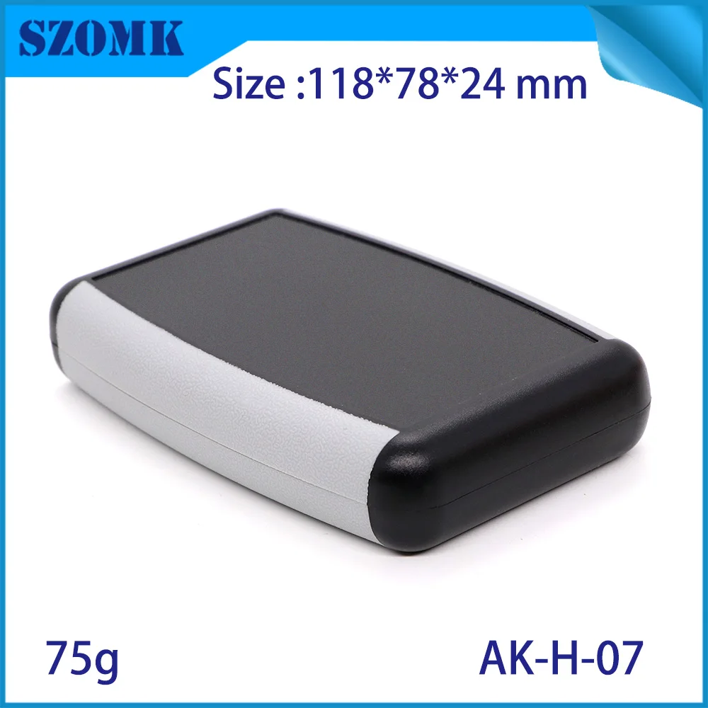 1Piece 118*78*24mm abs plastic enclosure for electronics plastic case portable handheld control box project housing case