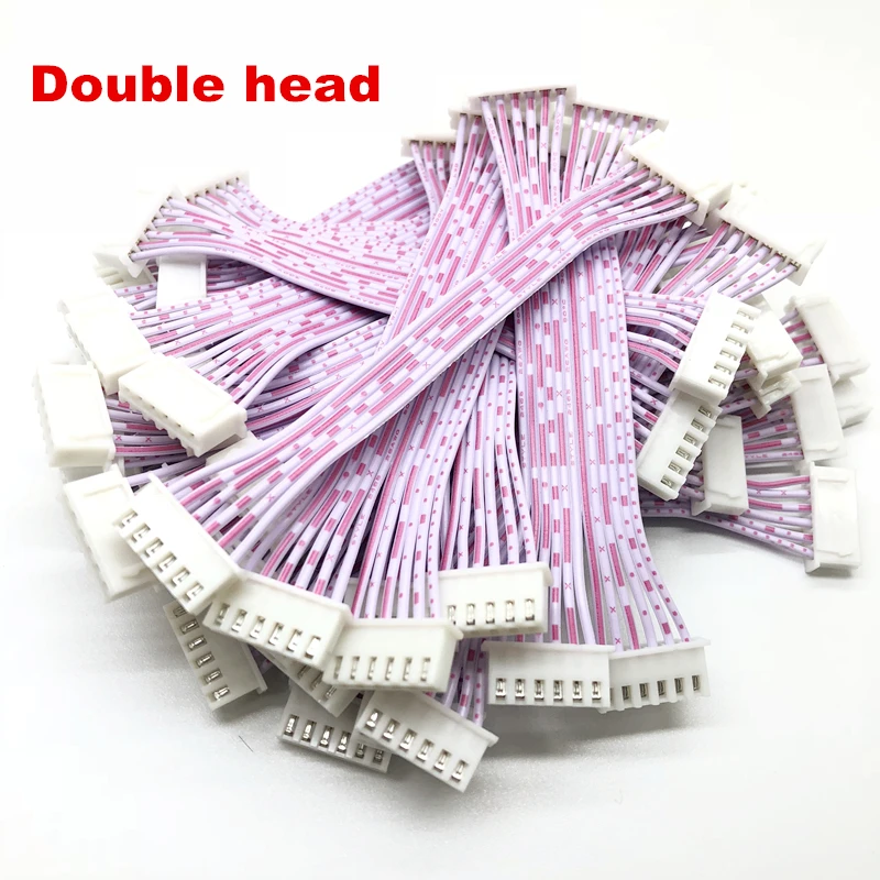 5 unids/lote JST nuevo XH2.54mm 26AWG individual/doble cabeza hembra conector de Terminal de cable de alambre de cobre Alambre de 2 P/3/4/5/6/7/8/9/10/11/12 Pin