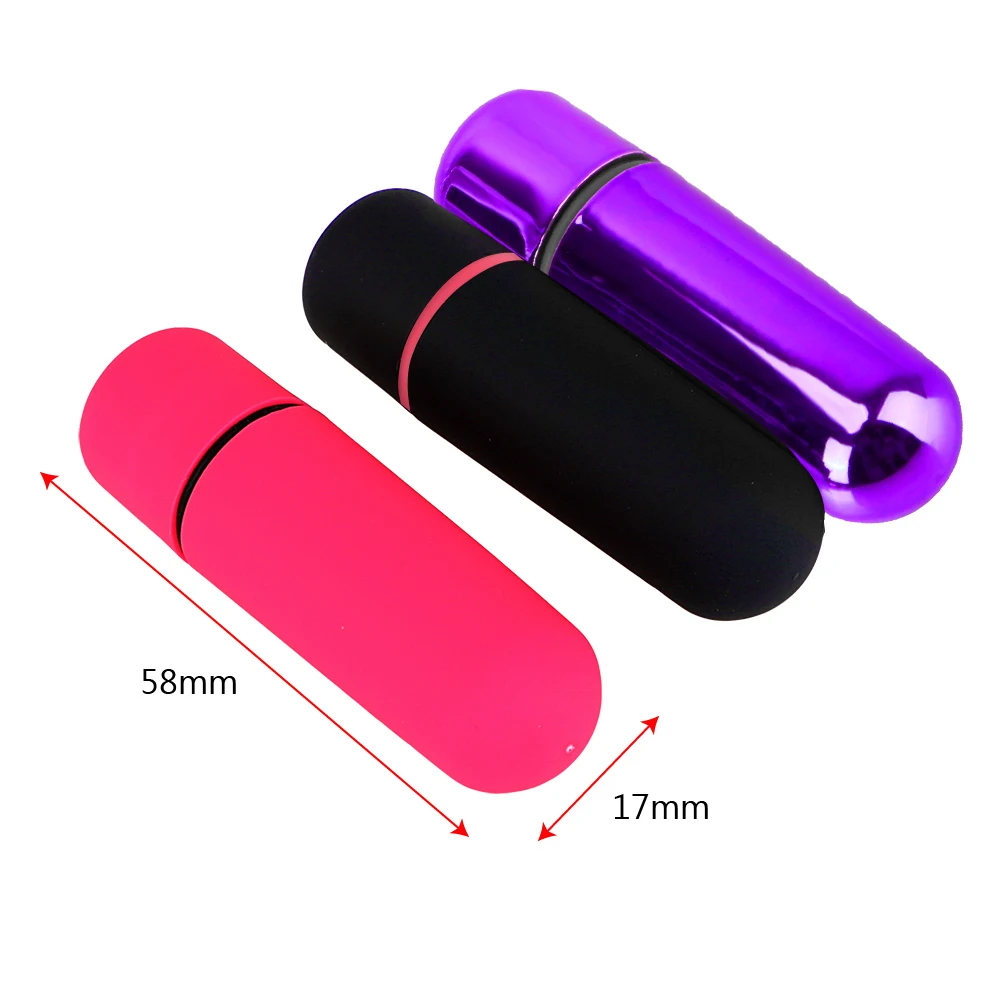 58mm Bullet Vibrators For Women Clitoris Nipple Stimulator Vaginal Anal Toys Female Masturbator Erotic Goods Sex Products Pocket