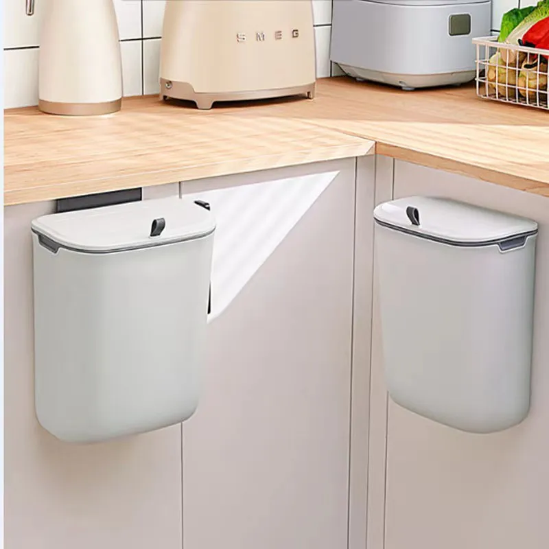 

Kitchen Trash Can Kitchen Waste Bin Kitchen Garbage Cans Recycle Rubbish Bin for Kitchen Dustbin Garbage Bin Trash Bin Trashcan