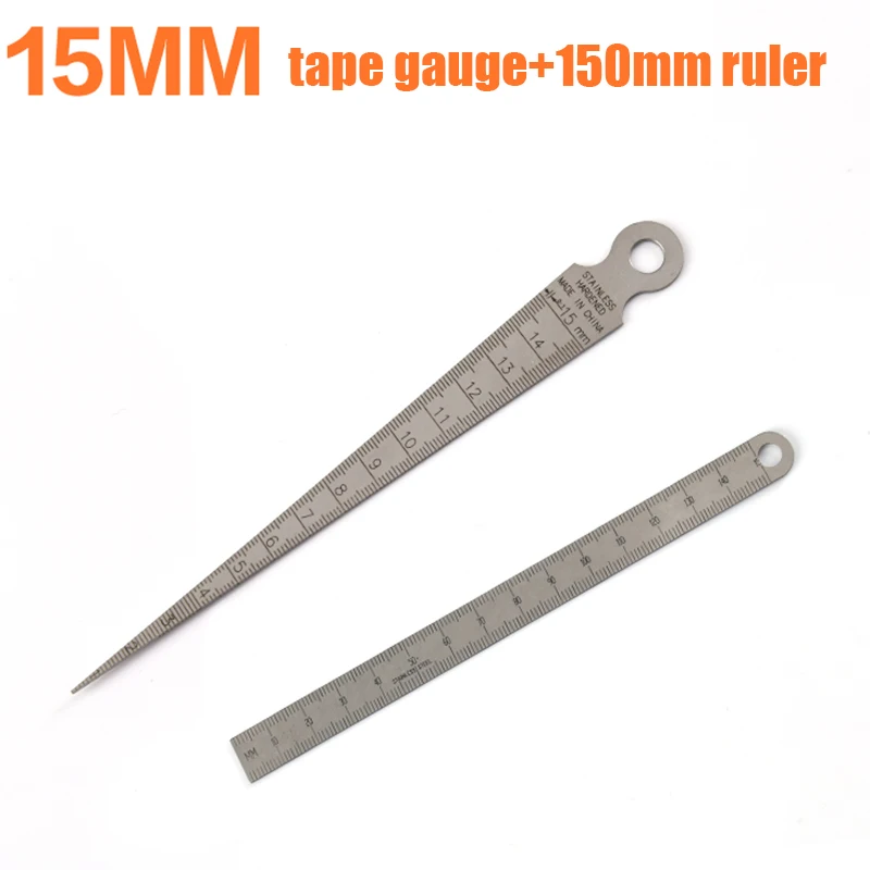 1-15mm 15-30mm 30-45mm 45-60mm TAPER GAUGE Toper Weld Gage  gap gauge  feeler gauge tools Taper Welding Gauge