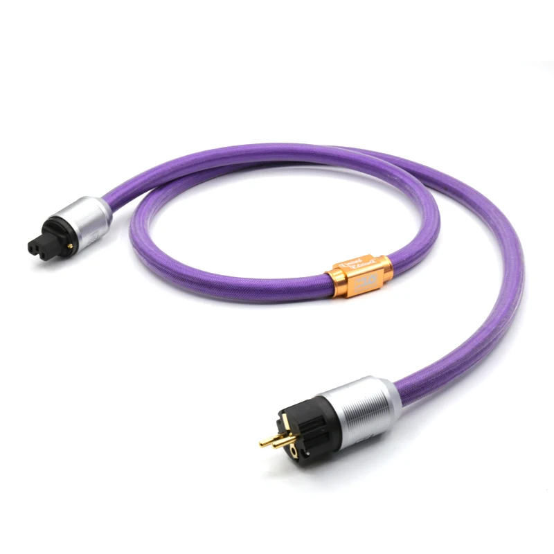 HI-End إصدار محدود LE2-10 AC Schuko نسخة سلك الطاقة الاتحاد الأوروبي كابل سلك الطاقة بدون حقيبة أرجوانية