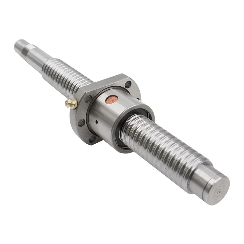 CNC router Ball screw SFU1605 SFU1610 SFU2005 SFU2010 SFU2505 100mm-2450mm with single Ball nut Lathe End Machined for CNC