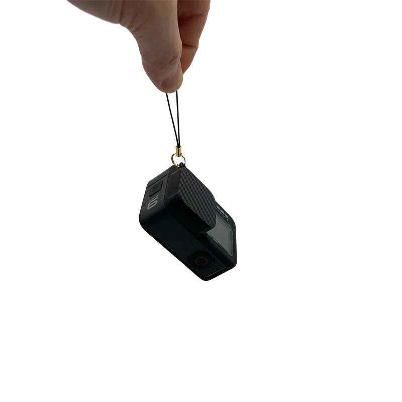 移動プロヒーロー9黒スポーツカメラレンズキャップ/フードアンチグレア/サンシェード光フレアシールド/レンズカバーアクセサリー3D印刷