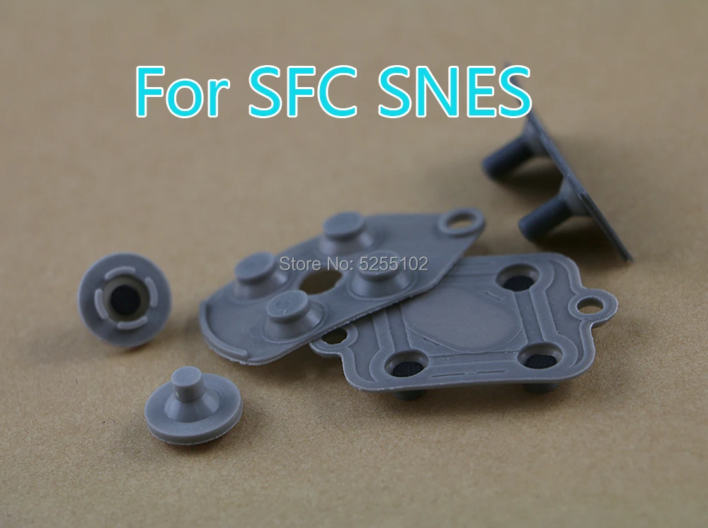 3 مجموعات بديلة لـ Super NES nitinda SNES منصات سيليكون مطاطية موصل إصلاح أزرار تحكم لـ SFC