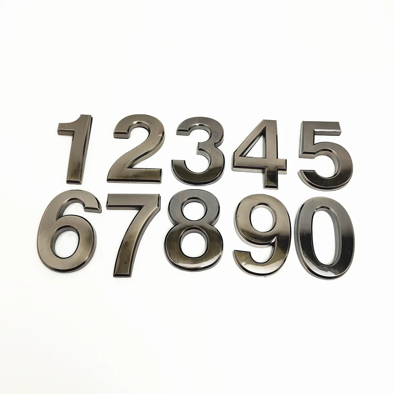 7CM Telephone Number Car Number Sticker Home House Door Number Address Hotel Room Floor Mail Box Number Label
