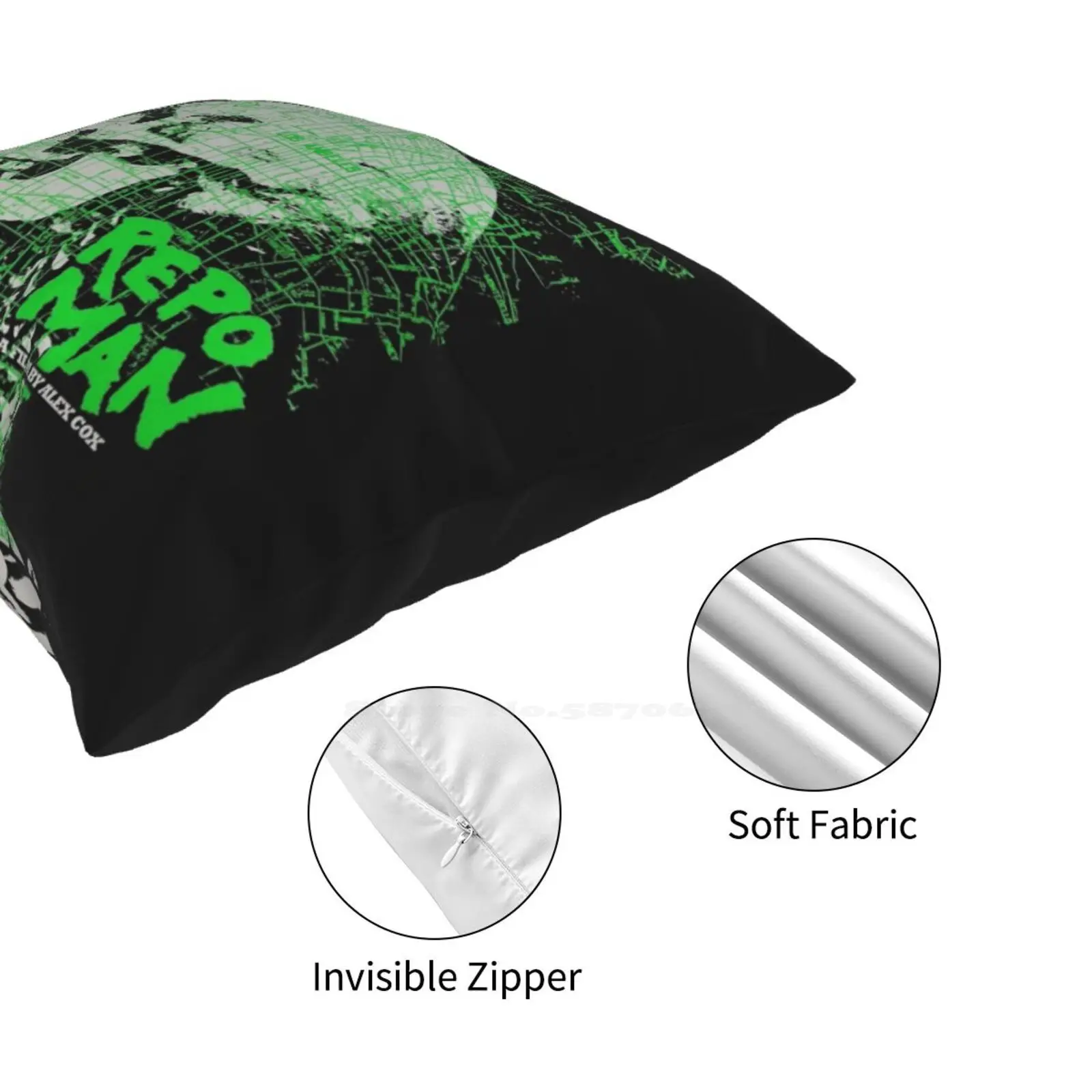 ريبو مان المنزل أريكة غطاء وسادة السيارة المخدة ريبو مان 1980S 1984 الشرير الخيال العلمي الدراما B فيلم هاري دين ستانتون Estevez الغريبة