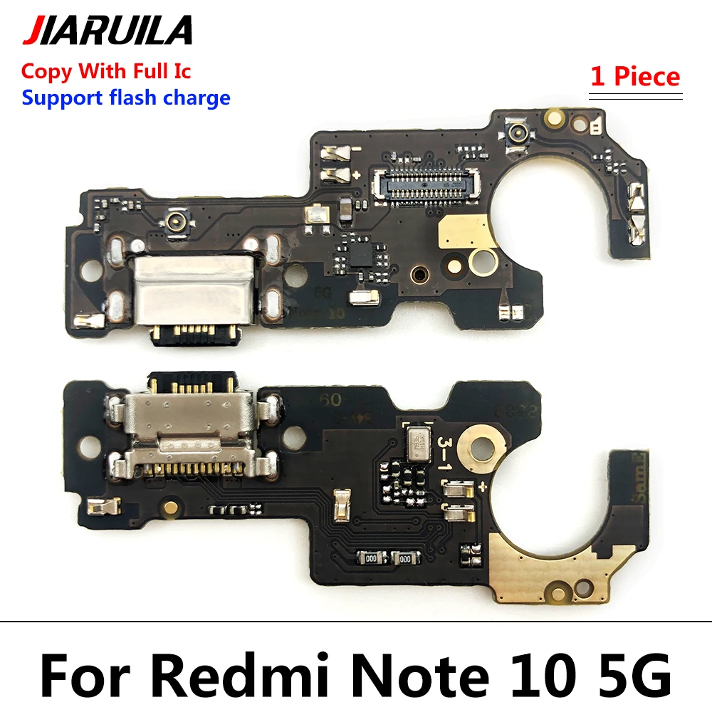 Fast Charger USB Dock Charging Dock Port Board With Microphone Flex Cable For Xiaomi Redmi Note Note 10s / 10 Pro / Note 10 5G