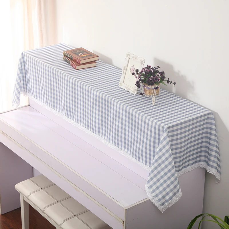 

Pastoral Fabric Piano Cover Creative Beautiful Keyboard Piano Cover Towel Dust Cloth Ornament