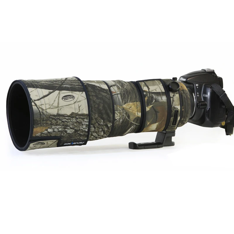 

ROLANPRO Lens Camouflage Coat Rain Cover for Nikon AF-S 300mm f/2.8D ED I&II Compatible lens Sleeve Guns Case DSLR