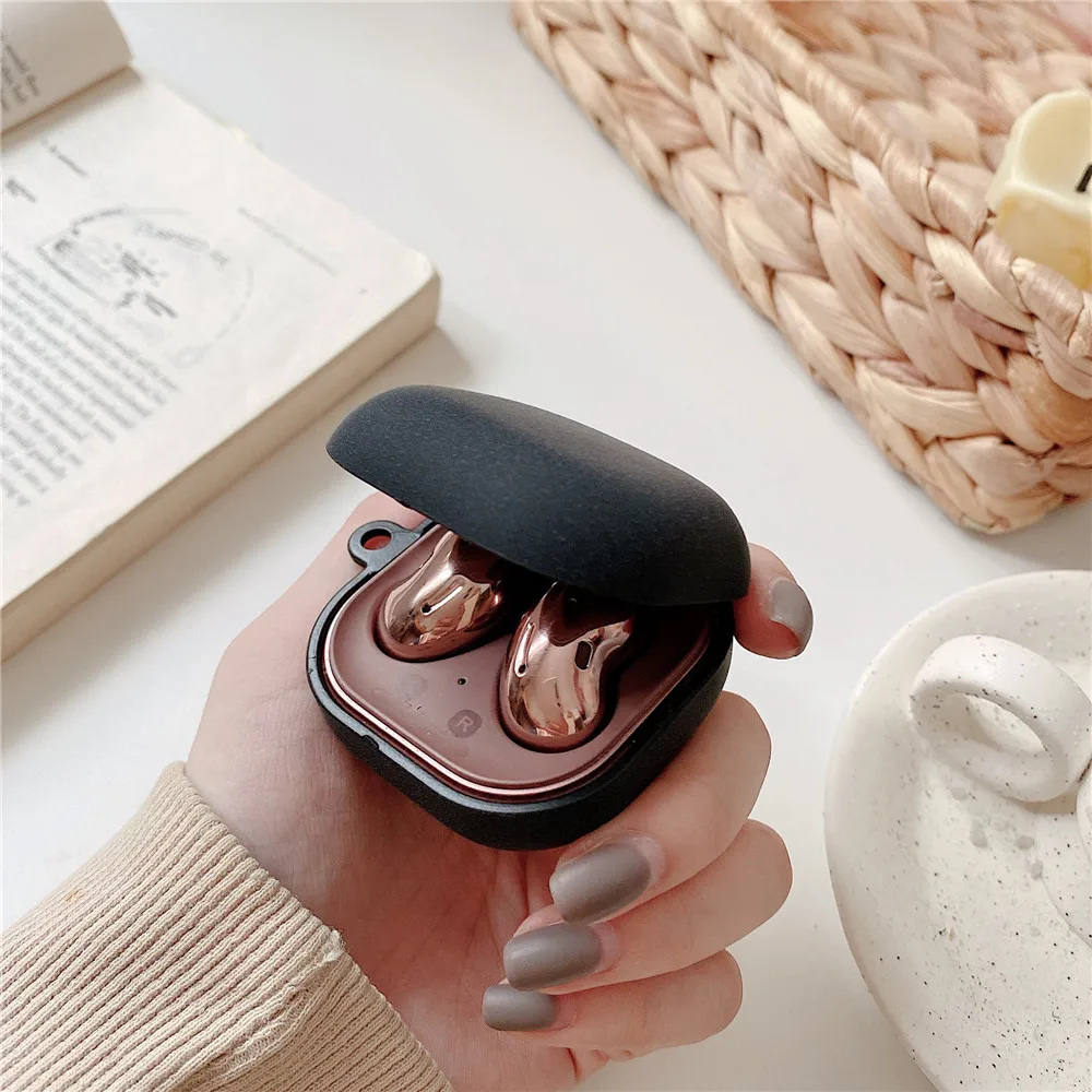 Matte Hard PC Protective Shell For Samsung Galaxy Buds live Case Bluetooth Wireless Earphone Bag Charging Cover Box Accessories