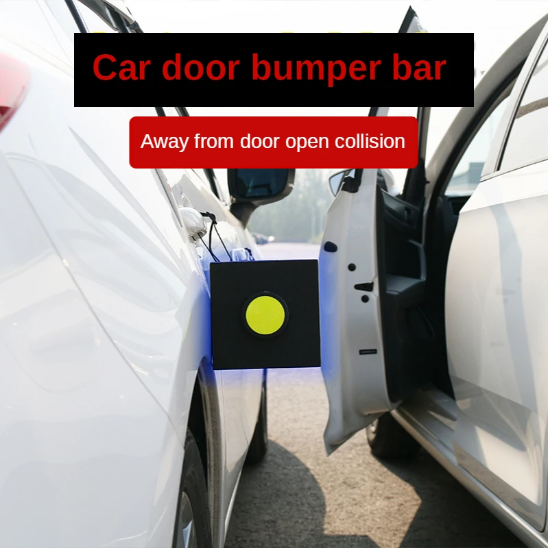 Car Door Side Anti-collision Lever Retractable Lengthen Widen Body Edge Guard Protection Strip Car Sticker for Fit All Models