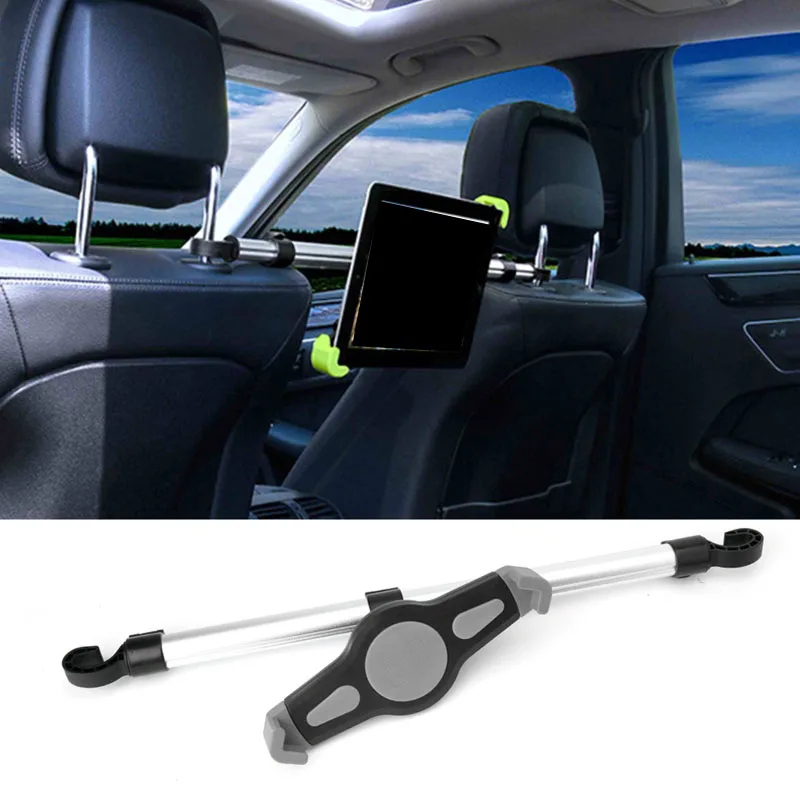 1Pc Universal Car Tablet Stand Aluminum Alloy Car Back Seat Mount Stand Holder For Tablet 7-11 Inch