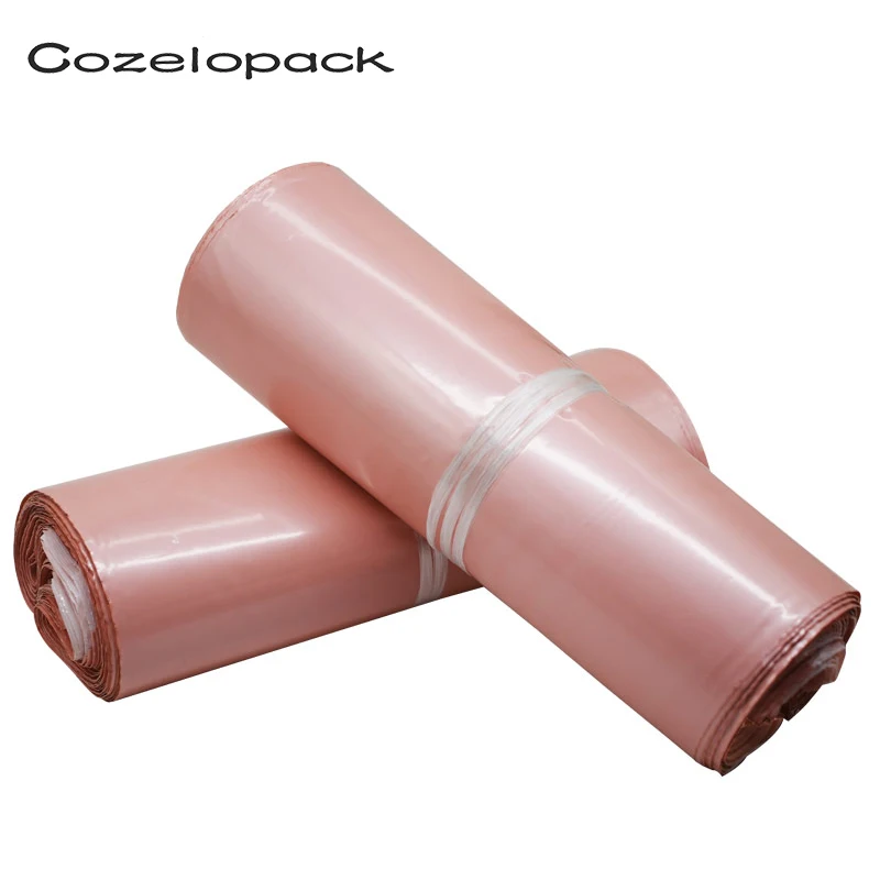 100pcs Rose gold Poly Mailers, Shipping Envelops Clothing/T-Shirt/Shirt, Boutique Custom Bag Enhanced Durability Shipping Mailer