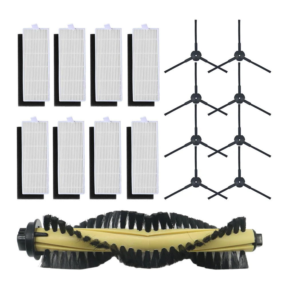 Roboter Staubsauger Teile Für ILIFE A4 T4 X432 X430 Wichtigsten Pinsel HEPA-Filter Schwamm Seite Pinsel Für ILIFE A4