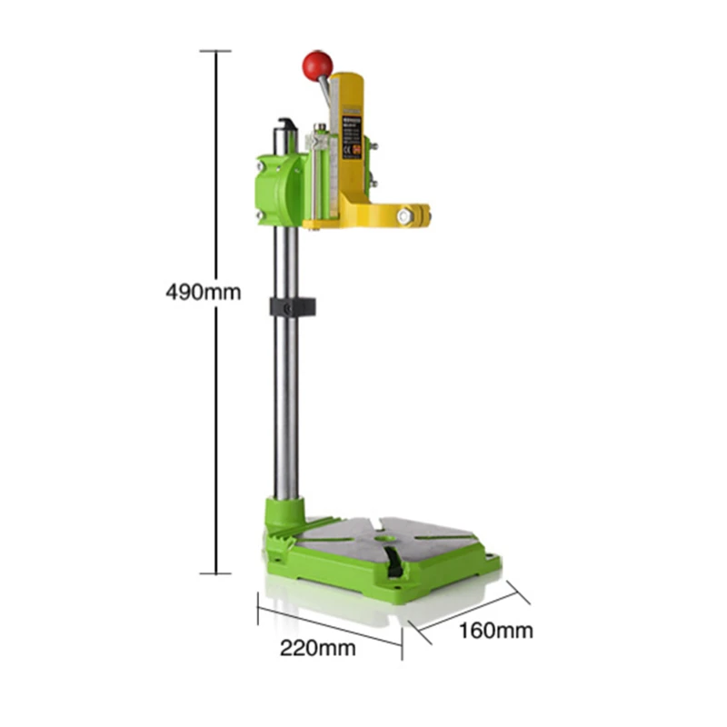 High-Precision Bench Drill Press Stand Clamp Base Frame for Electric Drills DIY Tool Press Hand Drill Holder Universal Bracket