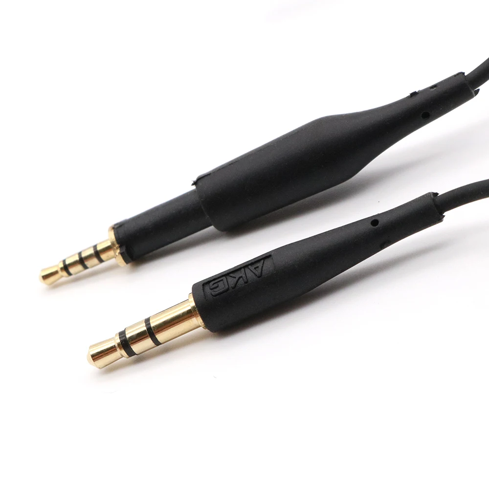 Reemplazo de Cable de Audio auxiliar para auriculares AKG K450 K451 K452 K480 Q460, 3,5mm a 2,5mm, 1,2 M