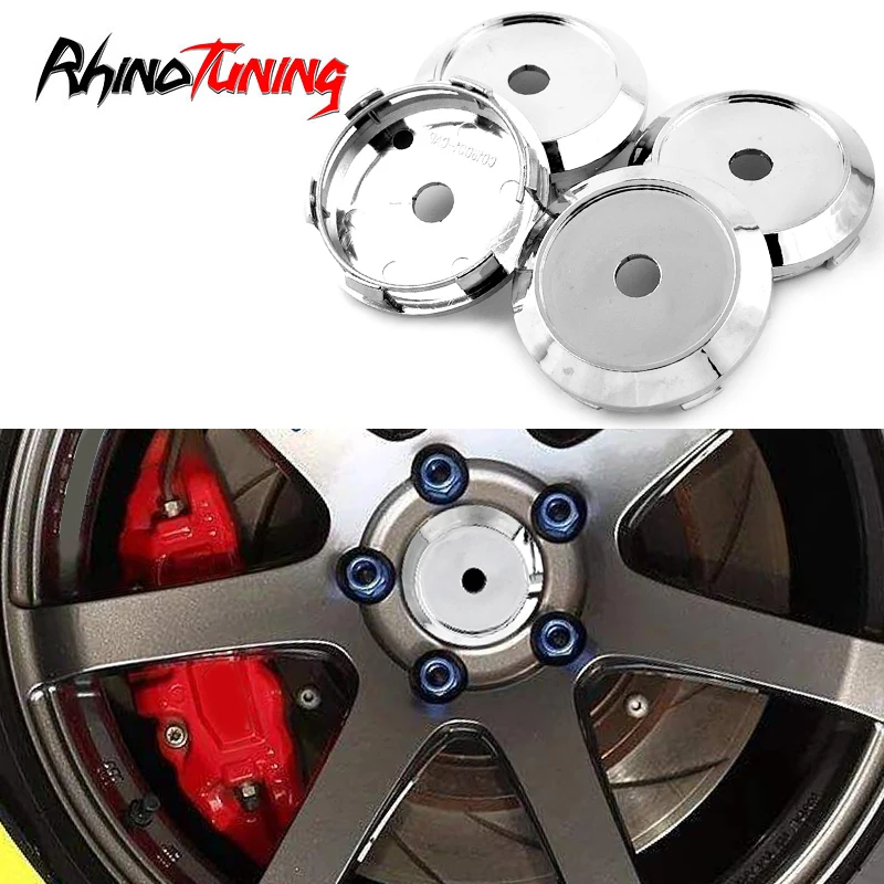 4pcs 68mm 64mm Wheel center hubcap Suitable for Honda 63887 Enkei RPF1 44742-SHJ-A90 08W15-SLJ-0M00-A2 Car Rims Hood Cover