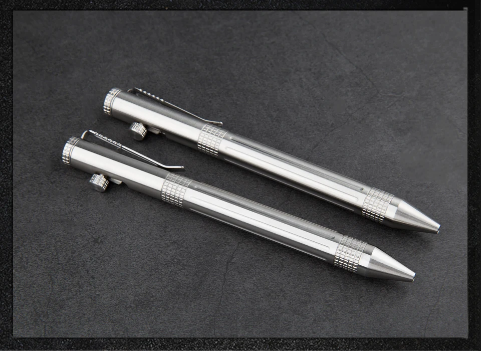 EDC Stainless Steel Tactical Pen Mechanical Outdoor Portable Tactical Multi-functional Writing Pen