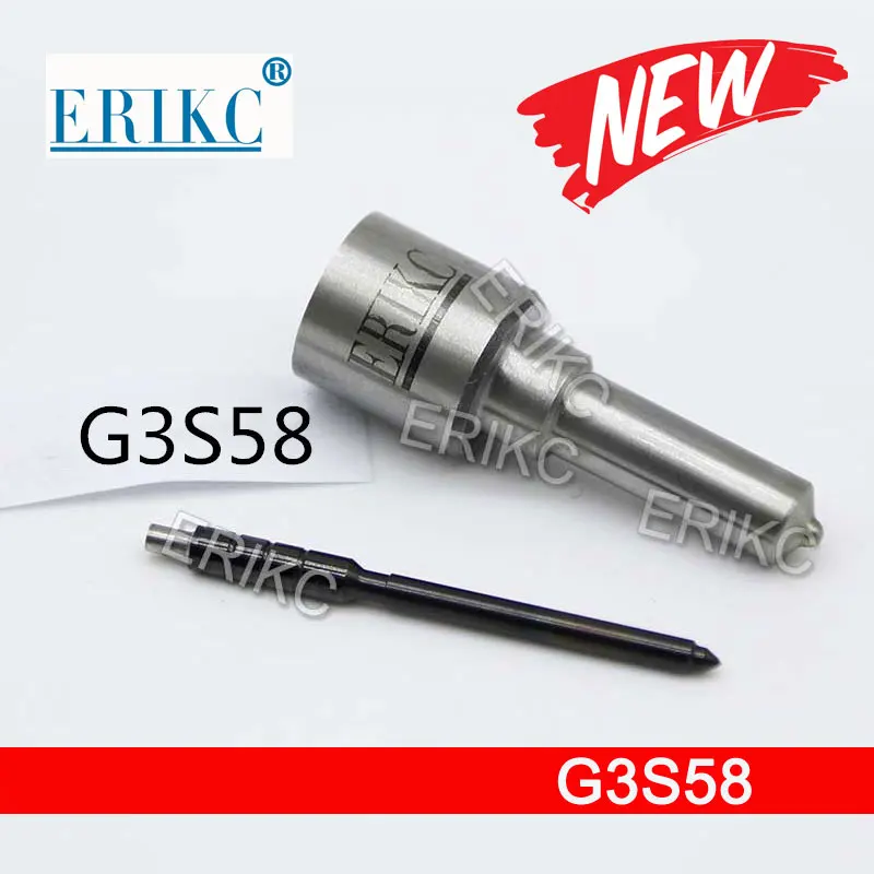 G3S58 Black Needle Diesel Dispenser Nozzle G3S58 Auto Fuel Pump Injection for Volvo 295050-1240 21785960