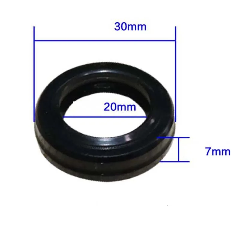 Tire Raking Machine Accessories Large Cylinder Oil Seal Ring Soft Dust-Proof SealingRing 20*30*7